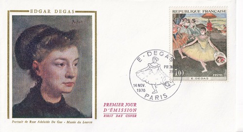 Enveloppe 1er jour 1970 - , femme