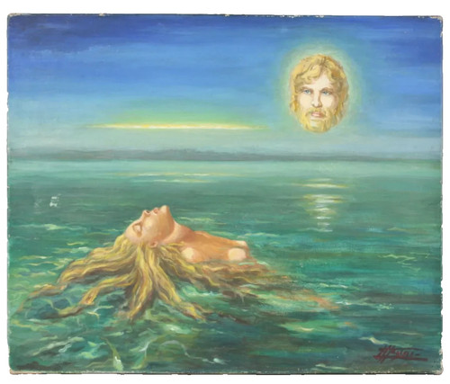 Femme nue mer surréaliste - mer,