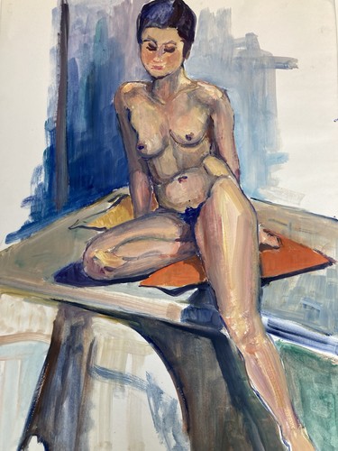 Belle peinture art gouache - belle,